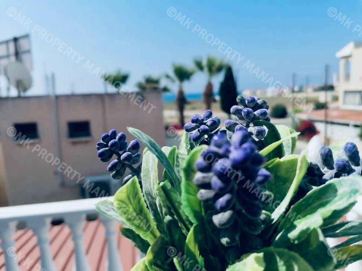 Lysia Sea-View Apartment Ларнака Екстериор снимка